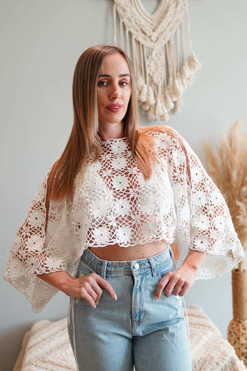 Fleur Wing Top
